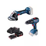 Bosch 0615990M8s Gws 180 Li+Gsb 18V-50 Darbeli Vidalama İkili Set