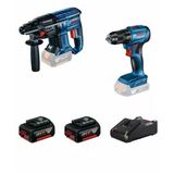 Bosch 0615990N20 Gbh 180-Lı Akülü Kırıcı Delici+ Gsr 185-Lı Akülü Vidalama İkili Set Karton Kutu