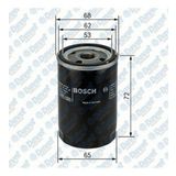 Bosch 0986452028 Yağ Filtresi