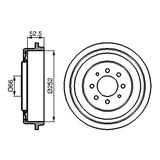 Bosch 0986477067 Fren Kampanasi 7700421739 7700710511 8200028861 (2 Adet Fiyatıdır)