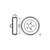 Bosch 0986477140 Fren Kampanası - 228.6 - 66.5 Mm