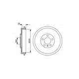 Bosch 0986477152 Fren Kampanası Polo 10-15 Octavia 97-11 Roomster 06-14 1j0609617b