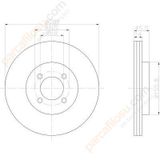 Bosch 0986478493 Oto Ön Fren Diski