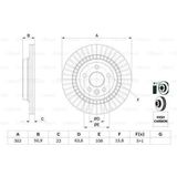 Bosch 0986479713 Arka Fren Aynası