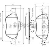Bosch 0986494034 Ön Fren Balatası