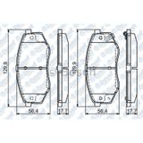 Bosch 0986494692 Ön Fren Balatası