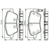 Bosch 0986TB3199 Ön Fren Balatası