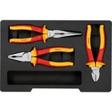 Bosch 1 600 A02 Ng0 3 Parça Izoleli Pense Seti Vde - 001-Renkli