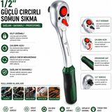 Bosch-1 600 A03 17V Cırcır ve Somun Sıkma Anahtar Kolu 1/2" 432 - 6'li Paket