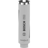 Bosch 1 x PRO elmas matkap ucu için, G 1/2 inç (kireç ve kum taşları, tuğla, çap 42 mm, profesyonel aksesuar elmas matkap ucu)