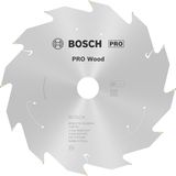 Bosch 1 x PRO Wood daire testere bıçağı, akülü daire testereler için (yumuşak ahşap, sert ahşap, çap mm, profesyonel aksesuar, daire testere)