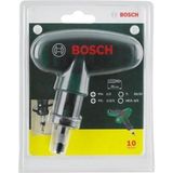 Bosch 10 Parça Çok Amaçlı Cırcırlı Tornavida Seti, Dayanıklı ve Kullanışlı - Ahşap