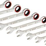 Bosch 10 Parca Kombine Anahtar Seti