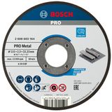 Bosch - 115 * 2, 5 mm Standard Seri Düz Metal Kesme Diski (Taş) | Çelik için, Ø 115 mm, Profesyonel Aksesuar Küçük Açılı Taşlama Makinesi