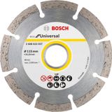 Bosch 115 mm Ekonomik Seri 9+1 Genel Yapı Malzemeleri İçin Elmas Kesme Diski