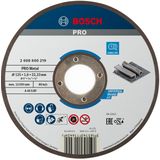 Bosch - 125 * 1, 6 mm Expert Serisi Düz Metal Kesme Diski (Taş) | Çelik için, Ø 125 mm, Profesyonel Aksesuar Küçük Açılı Taşlama Makinesi