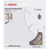 Bosch 125 mm Ekonomik Seri Genel Yapı Malzemeleri İçin Elmas Kesme Diski