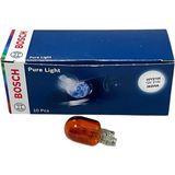 Bosch 12V 21W W3x16d Wy21w W3x16d Turuncu Tekli Büyük Dipsiz Sinyal Fren Stop Ampulü 10 Adet