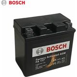 BOSCH 12V 6 AH MOTOSİKLET AKÜSÜ AGM 90 A (EN) (113*70*105) (FA117) (YTZ7S) (BTZ7S)