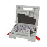 Bosch 12x PRO Multi Material Delik Açma Testeresi Seti - Standart Tutucu (Yumuşak Ahşap, Alçıpan, Ø 22, 29, 35, 44, 51, 64 mm, Professional Aksesuar Döner Matkap/Vidalamalar, Darbeli Matkap/Vidalama)