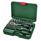 BOSCH 1/4 Altı Köşe Lokma Takımı ve Cırcırlı Tornavida Set 34 Parça