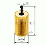 BOSCH 1457429193 YAĞ FİLTRESİ 106 YM 206 -04 306 00- 307 01- PART