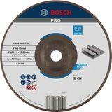 Bosch - 180 * 3, 0 mm Expert Serisi Bombeli Metal Kesme Diski (Taş) | Çelik için, Ø 180 mm, Profesyonel Aksesuar Büyük Açılı Taşlama Makinesi