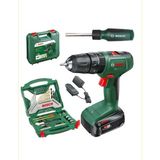 Bosch 18V-40 Akülü Vidalama Seti, 2AH Batarya, 50 Parça Uç ve Tornavida - Seçenek 1