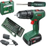 Bosch 18V 40AH Akülü Vidalama Seti 15 Parça Vidalama Ucu ve Tornavida ile - Seçenek 1