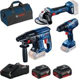 Bosch 18V Akülü Vidalama Seti 4,0 Ah Hafif ve Taşınabilir Mandren Özellikleri ile Çok Amaçlı Kullanım