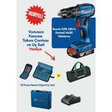 Bosch 18V Darbeli Akülü Vidalama Seti, 23 Parça Uç ile Güç ve Çok Yönlülük - Seçenek 1