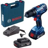 Bosch 18V Li-Ion Akülü Delme Vidalama Makinesi, 2X2.0AH Pil Ile, Güç ve Performans - Seçenek 1