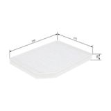 Bosch 1987432027 Polen Filtresi