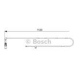 BOSCH 1987473010 Fren Balata Fişi Arka İkaz Kablosu Landrover Range Rover III 02-12