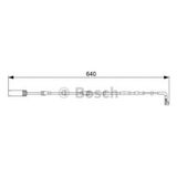 BOSCH 1987473045 Ön Balata Fişi (İkaz Kablosu) Bmw 1 E81 E87 (04- E90 E91 (03- E92 E93 06- (635Mm)