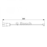 Bosch 1987474573 Iveco Daily 99- Fren Balatası Ön Arka Fişi İkaz Kablosu