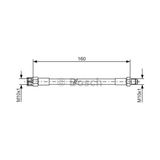 BOSCH 1987476230 Arka Fren Hortumu Transporter T4