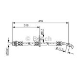 BOSCH 1987476255 Fren Hortumu Sağ Ön 455.00 Mm