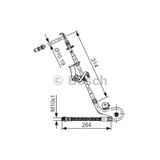 BOSCH-1987481427 ON SOL FREN HORTUMU P407 P407 SW COUPE C5 III 04