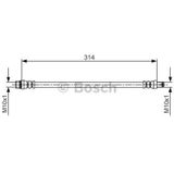 BOSCH 1987481718 Fren Hortumu