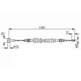 Bosch 1987482213 El Fren Teli