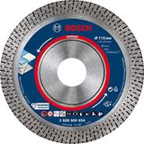 Bosch 1x EXPERT HardCeramic Elmas Kesme Diskleri (Sert fayanslar, Sert taş, Ø 115 mm, Aksesuar Küçük Avuç Taşlama Makinesi)