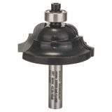 Bosch 2 608 aksesuarı 628 397 profil freze D 8 mm, R1 6,3 mm, B 15 mm, L18 mm, G 60 mm
