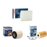 Bosch 2009-2014 Volkswagen Polo 1.6 TDI 3'lü Filtre Seti