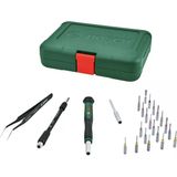 Bosch 24'lü Hassas Tornavida Seti Mikro Bits Uçlu Elektronik Tamir Takımı 1600a039ht