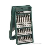 BOSCH 25 PARÇA TORK UÇ ALYAN UÇ YILDIZ BİTS UÇ DÜZ UÇ SETİ YILDIZ BİTS UÇ SETİ - 25MM - Yeşil
