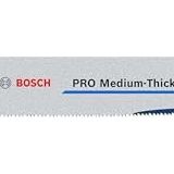 Bosch 25x PRO Medium-Thick Metal S1137BEF Hassas Panter Testere Bıçağı (Metal Borular ve Profiller, Demir İçermeyen Metaller, Uzunluk 225 mm, Professional Aksesuar Panter Testere)