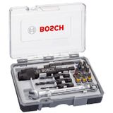 Bosch 2607002786 3 in 1 set drill & Drive: Delme, frezeleme ve vida PH2; PH2; PZ2; SL5; H4; H5; T15; T20; T25
