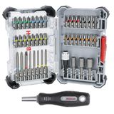 Bosch 2607017692 44+1 Parça Profesyonel Vidalama Ucu Seti | 168 x 110,5 mm, Profesyonel Aksesuar Tornavidası, matkap
