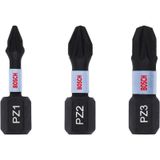 Bosch 2608522470 Impact Yıldız PH1/2/ 3x25 mm 3'lü Bits Uç